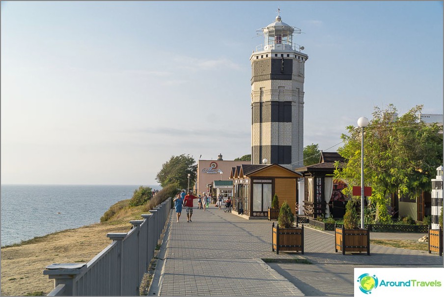 Lighthouse in Anapa