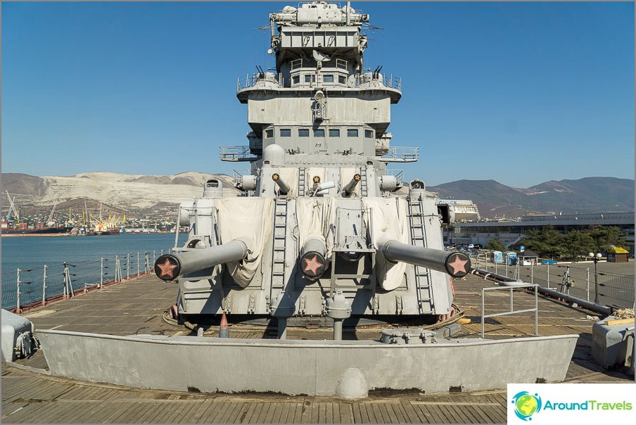 The cruiser Kutuzov in Novorossiysk