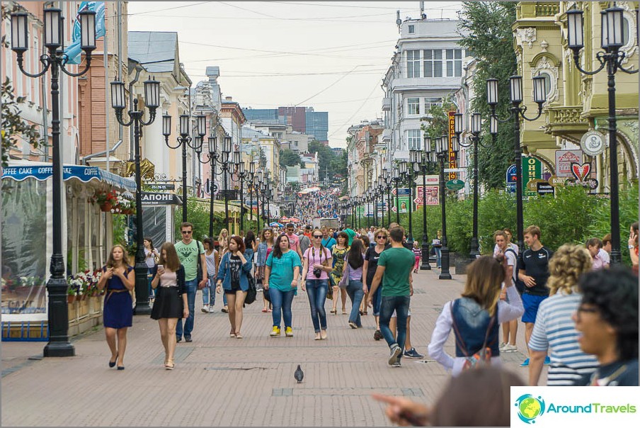 Pedestrian street - Bolshaya Pokrovskaya