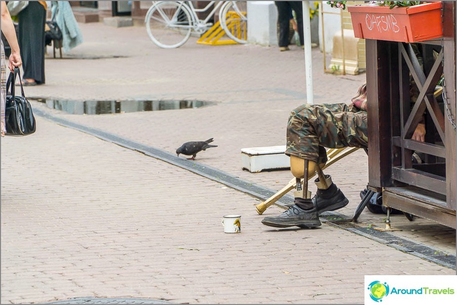 Peatonal en la calle