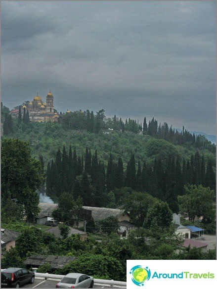 Abkhasia Nye Athos. Kloster.