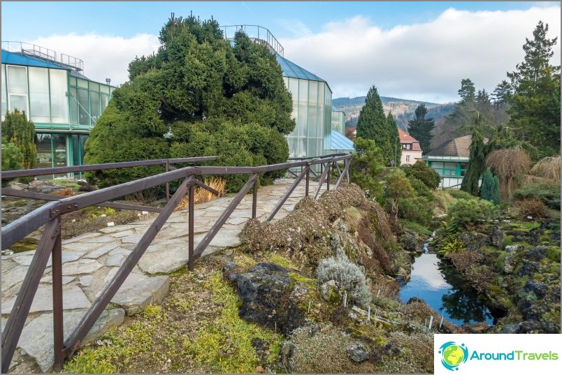 Botanická záhrada Liberec - krása každého počasia