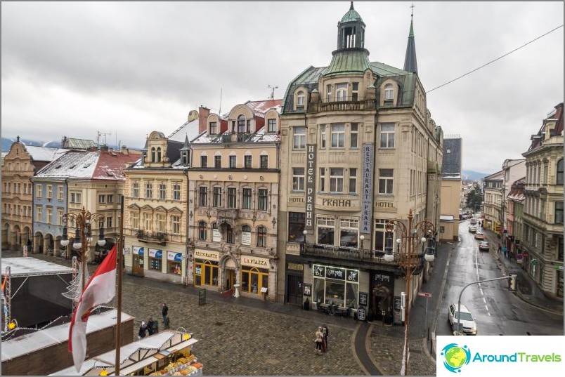 The main attraction of Liberec is the town hall