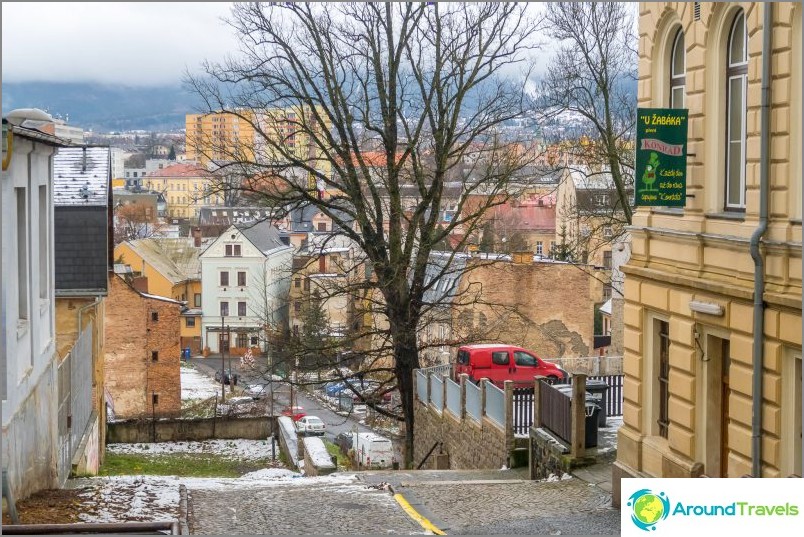 View of the old town and the neighboring area