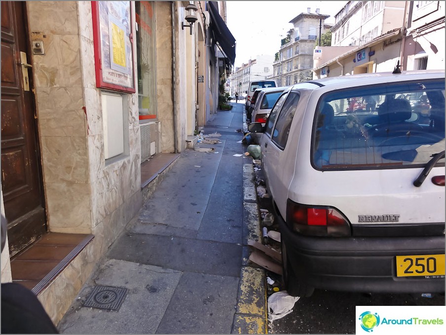 A bit dirty Marseille.