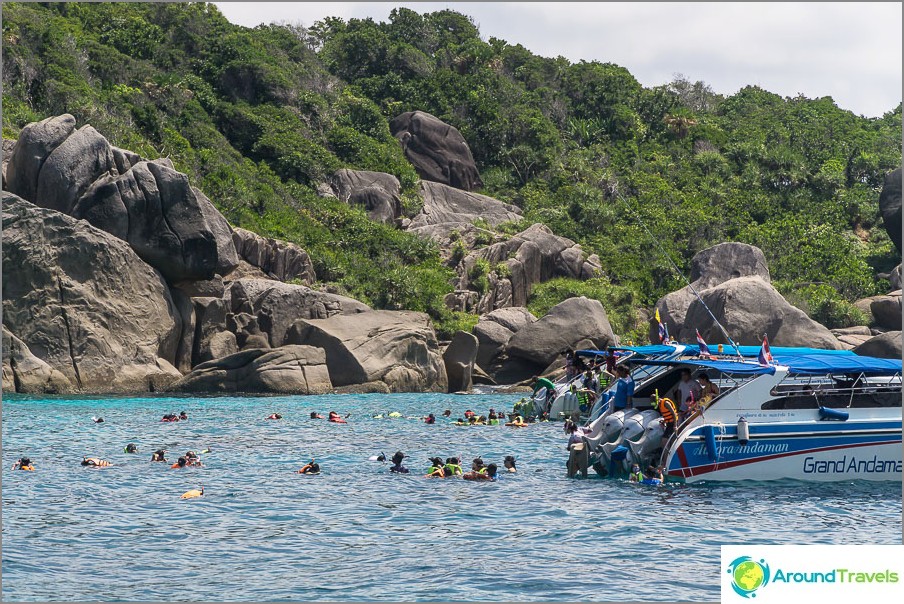 Similan snorklar ser ut så här