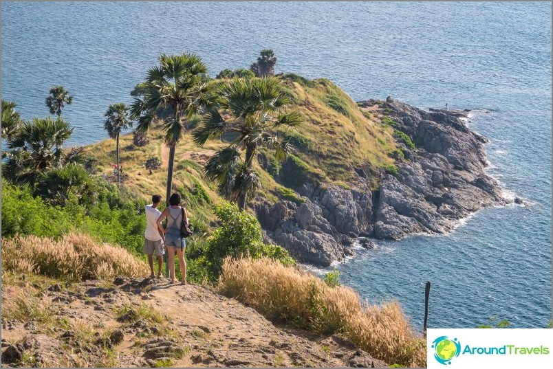 Le Cap Promtep est vu à Phuket