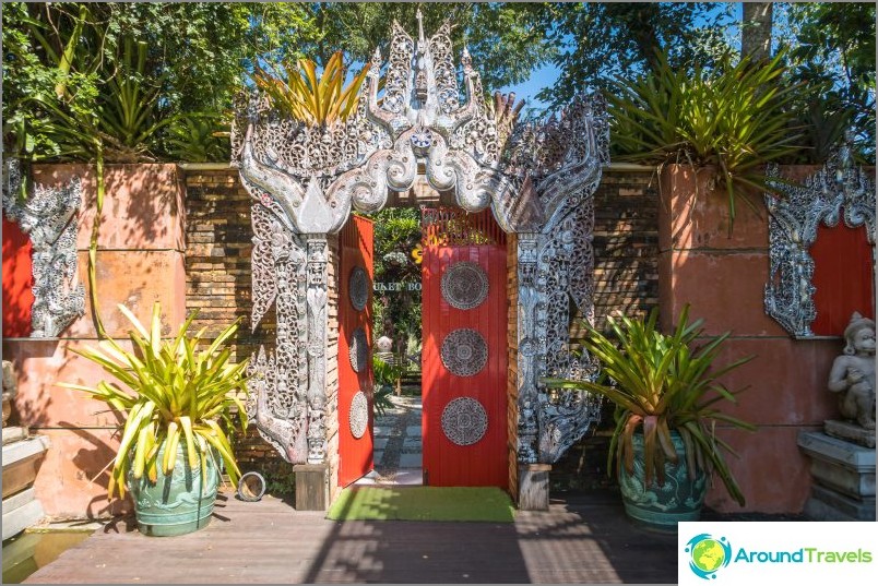 Entrée directe au jardin botanique