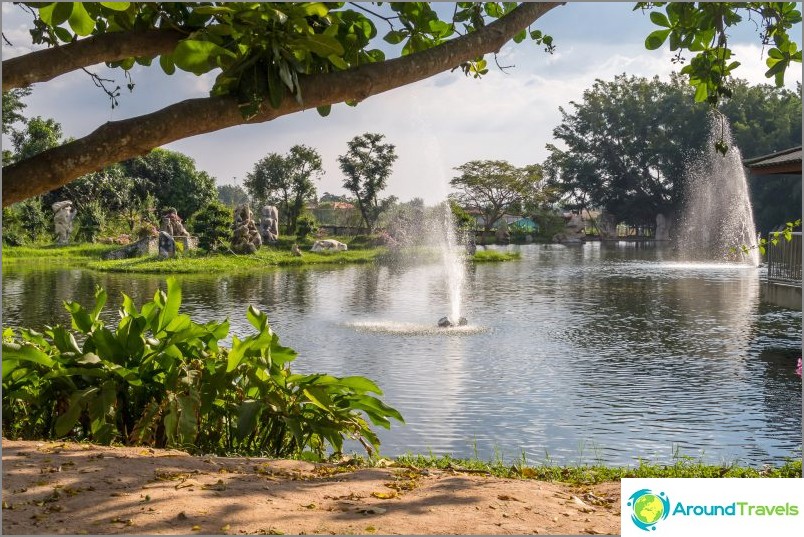 Pattaya Crocodile Farm och Millstone Stones Park - Mina intryck