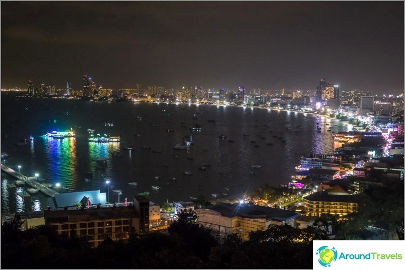 Det bästa observationsdäcket i Pattaya - utsikt över hela staden