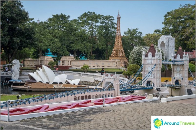 Mini Siam Park in Pattaya - world mini attractions