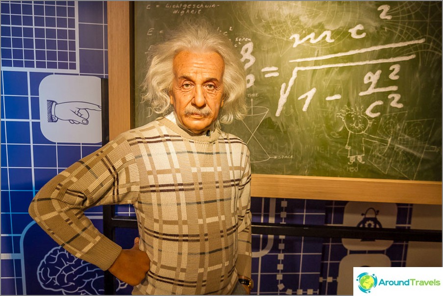 Einstein ที่พิพิธภัณฑ์มาดามทุสโซ