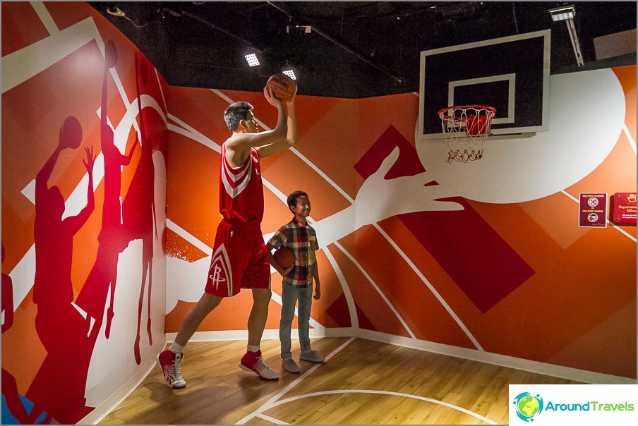 Joueur de basket-ball le plus grand