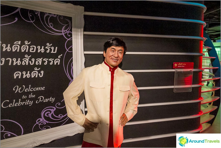 Jackie Chan bij Madame Tussauds