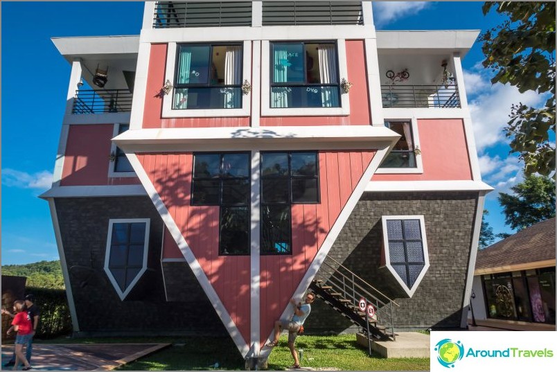 House upside down in Phuket