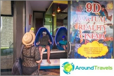 Omgekeerd huis in Phuket - entertainment voor kinderen en selfies