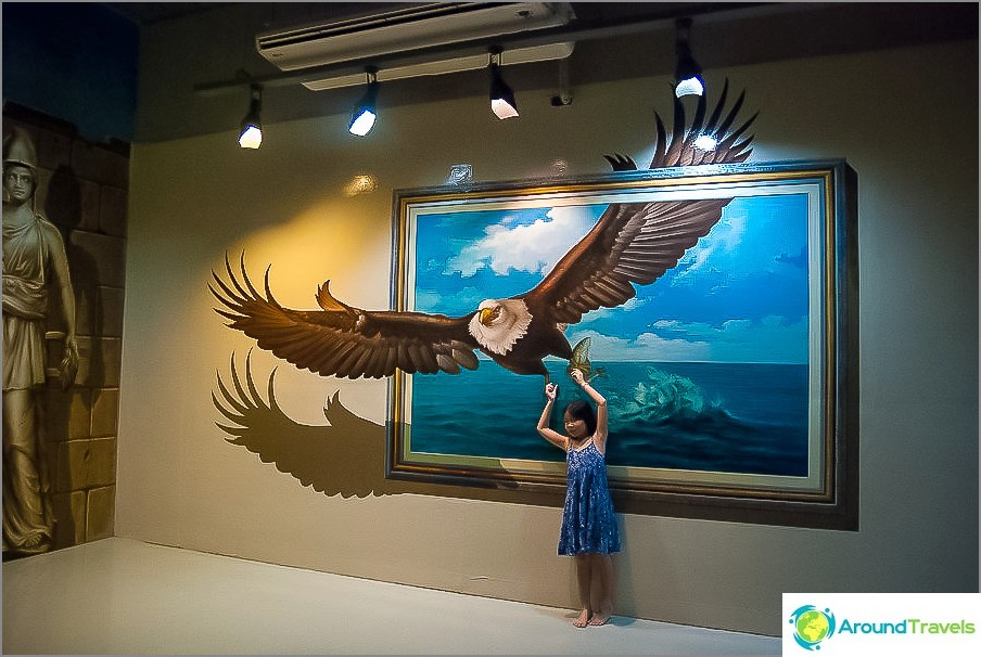 3D gallery in Pattaya - selfie attraction for children and adults