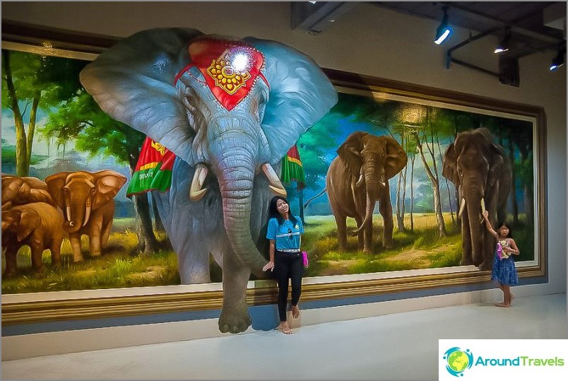 Sometimes also called the 3D Museum in Pattaya