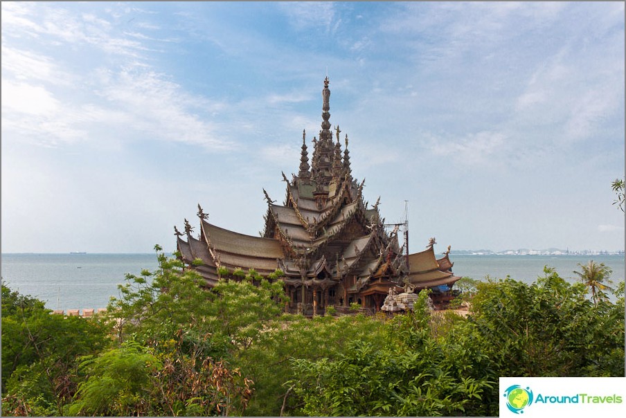 Temple de la vérité à Pattaya