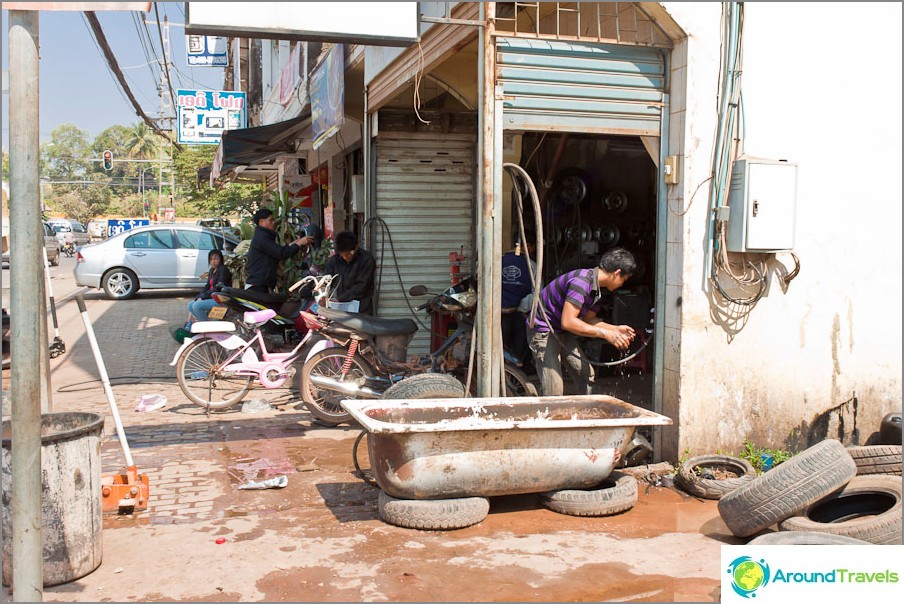 Vientiane je hlavným mestom Laosu