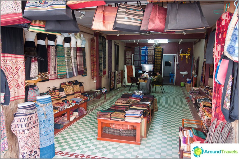 National clothing store in Vientiane