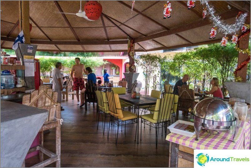 Restaurant in the center of the hotel