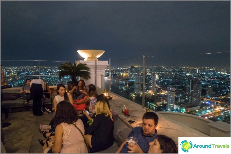 Famous Lebois Hotel, where the film Bachelor Party in Bangkok was filmed - 63rd floor