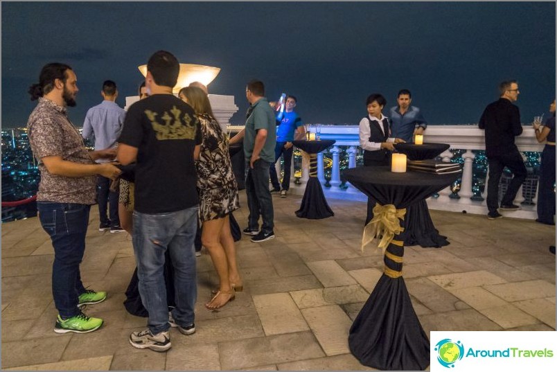 Famous Lebois Hotel, where the film Bachelor Party in Bangkok was filmed - 63rd floor