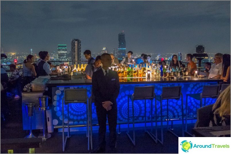 Banyan Tree Bangkok Rooftop Bar and Restaurant Vertigo - Floor 61