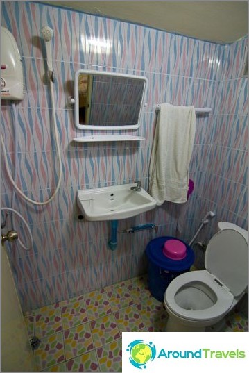 Standard for Thailand bathroom