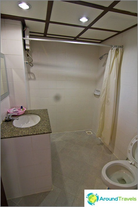 Bathroom standard for hotels