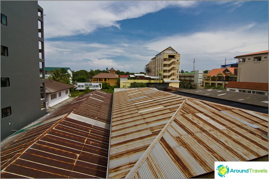Great views of the rooftops