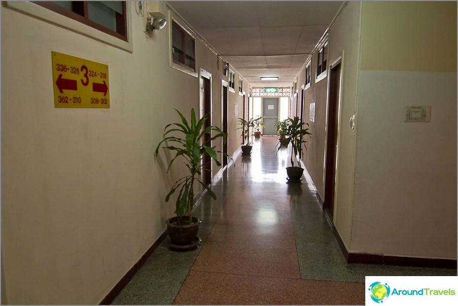 Hotel corridors