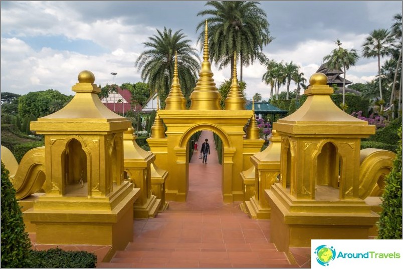 Nong Nooch trópusi park Pattayában - a fő attrakció