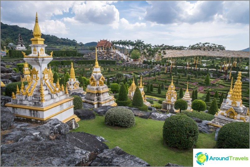 Park tropikalny Nong Nooch w Pattaya - główna atrakcja