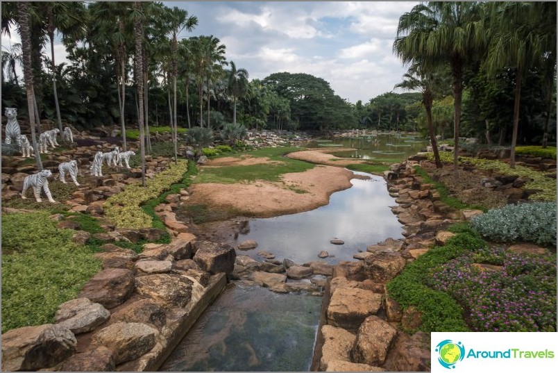 Parque Tropical Nong Nooch em Pattaya - a principal atração