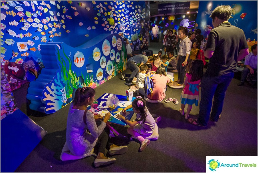 Children's room in the Oceanarium