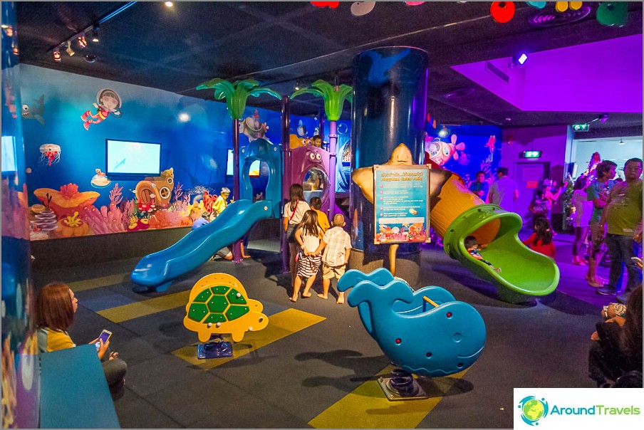 Quarto infantil no Oceanário