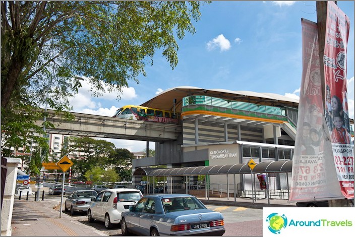 Kuala Lumpur tunnelbana, KL Monorail-tåg