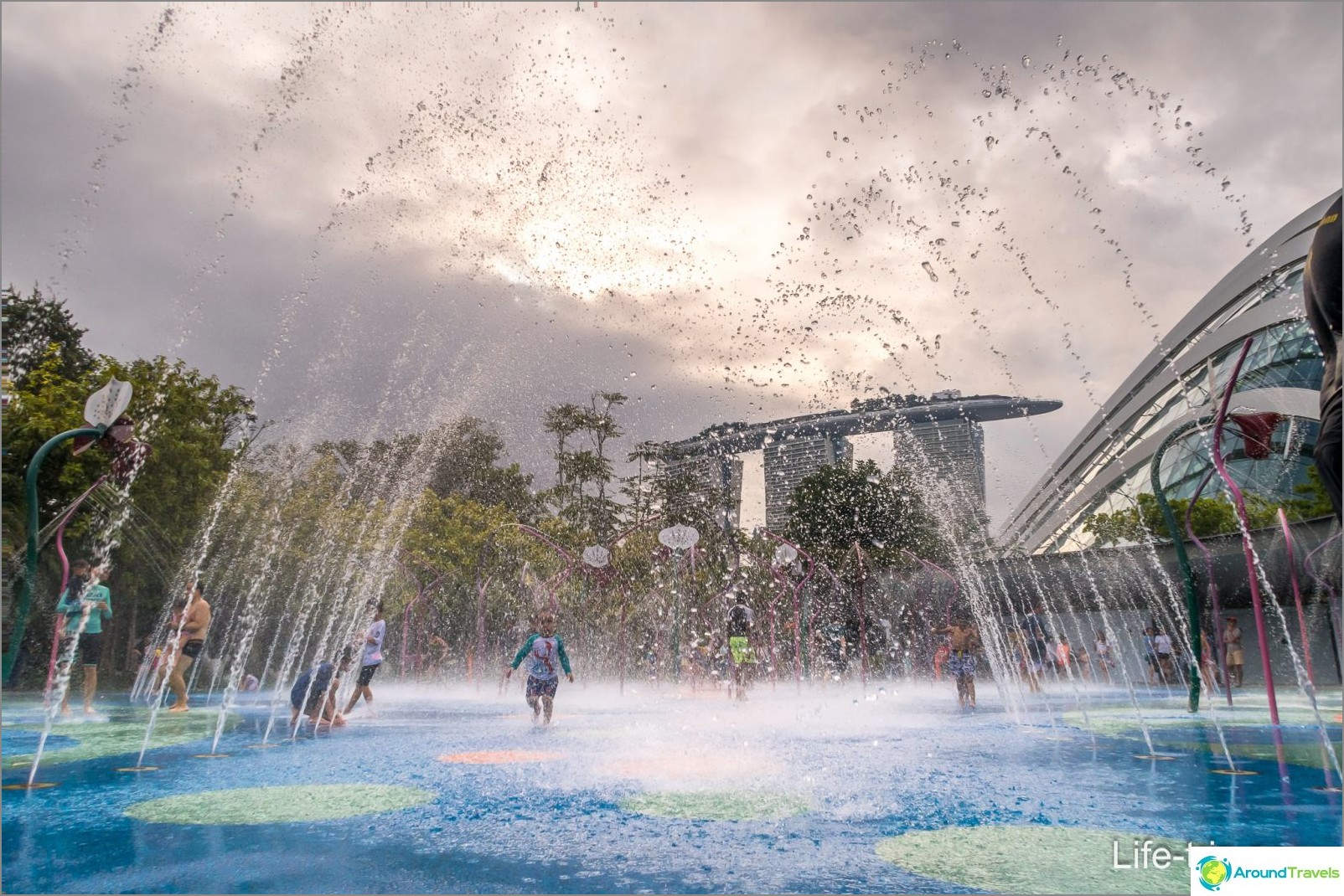 Gardens by the Bay in Singapore is the main attraction