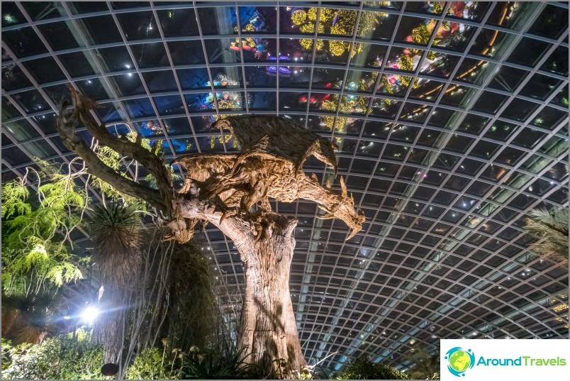 Gardens by the Bay in Singapore is the main attraction