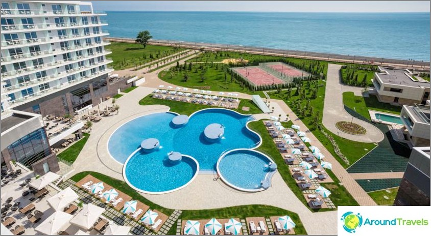 Hotel All Inclusive Adler con Spiaggia Privata