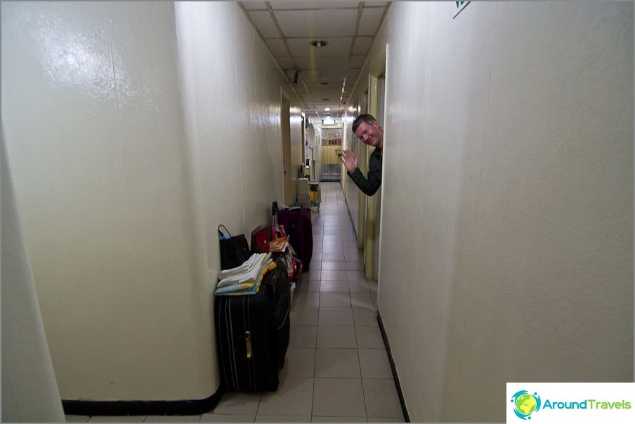 Hotel corridor