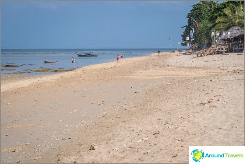 Klong Khong Beach på Lanta