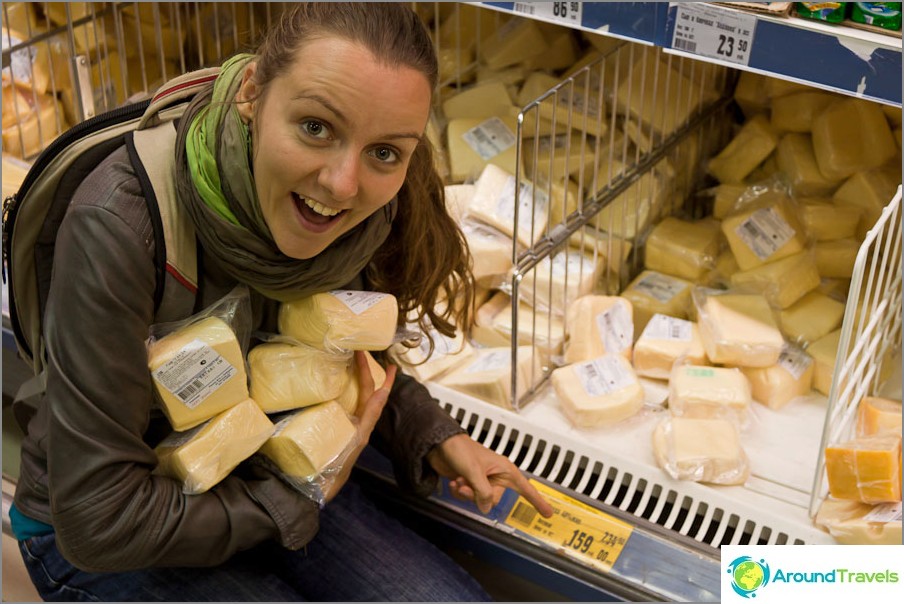 الجبن الرخيص جدا في روسيا