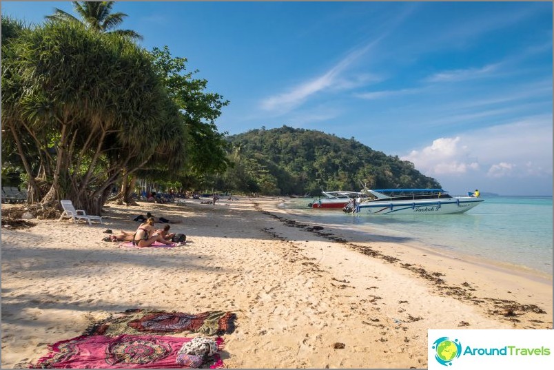 Lo Mo De Beach er den smukkeste strand i Phi Phi Don