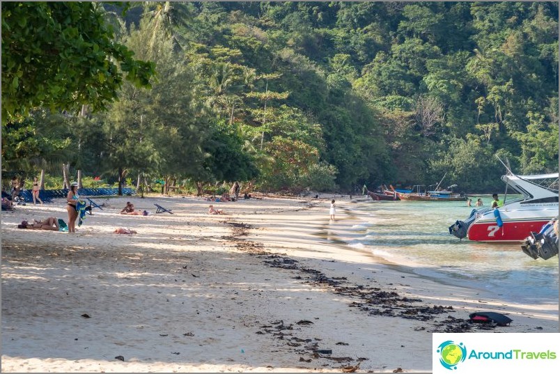 หาดโลเดอเป็นชายหาดที่สวยที่สุดในเกาะพีพีดอน