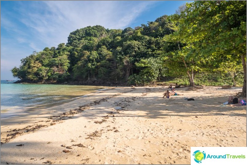 Lo Mo De Beach Phi Phi Don en güzel plajıdır