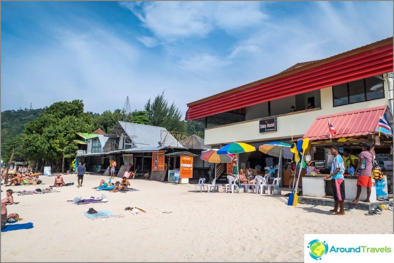 Lo Dalum Beach on Phi Phi Don is the longest, but not the best