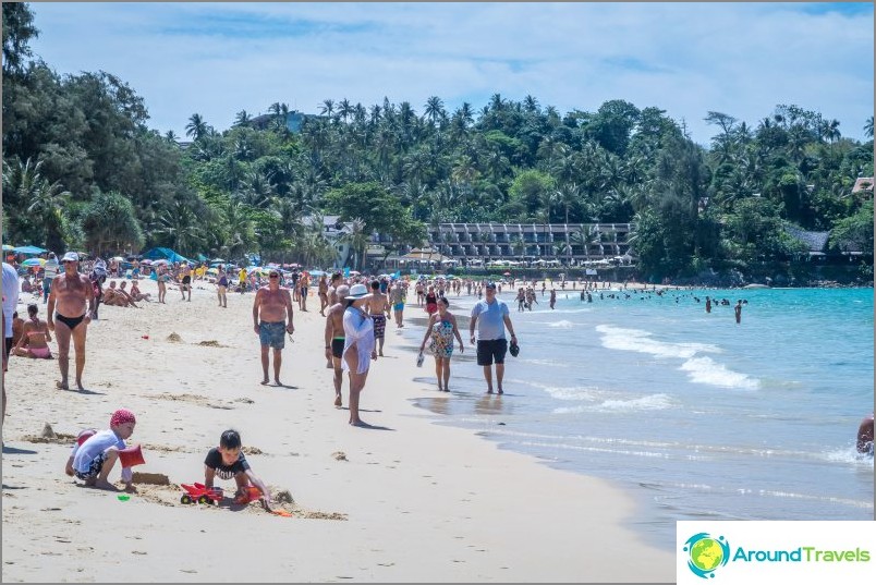 Playa Karon en Phuket (Playa Karon) - casi como Patong